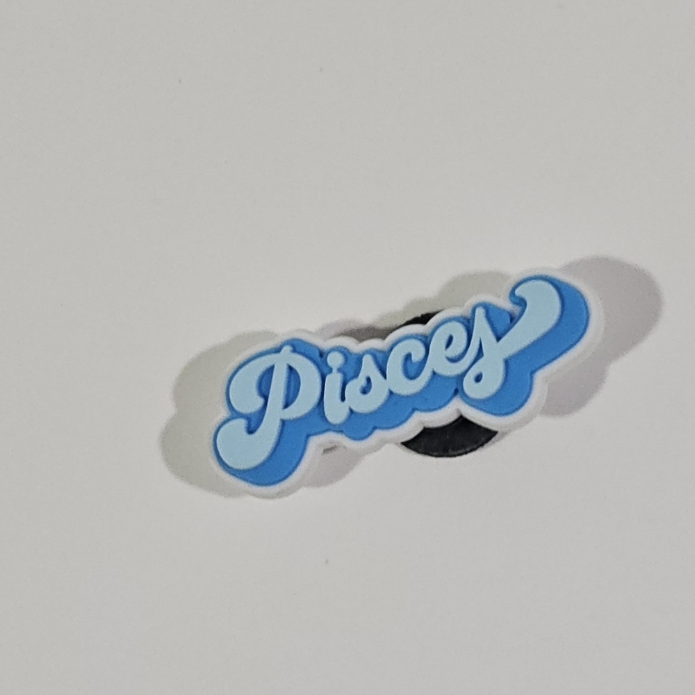 Pisces Zodiac Astrology Shoe Charm Croc Charms Clog